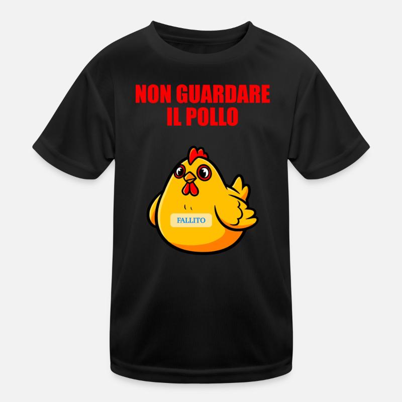 Don't Look at Chicken – Chicken Humor Kinder Funktions-T-Shirt