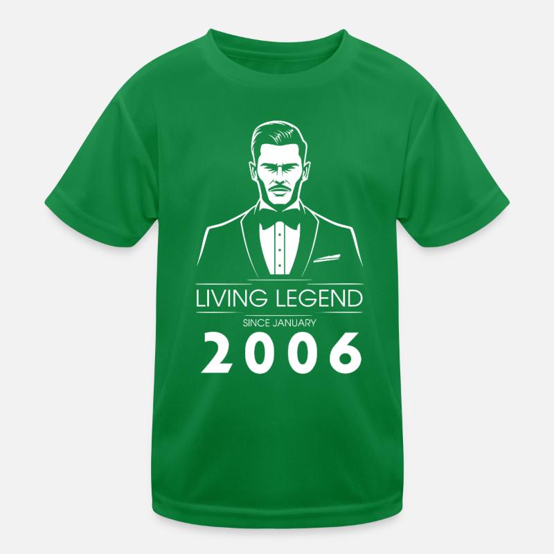 20th Anniversary Living Legend (GENT) since 01/2006 Kids Functional T-Shirt