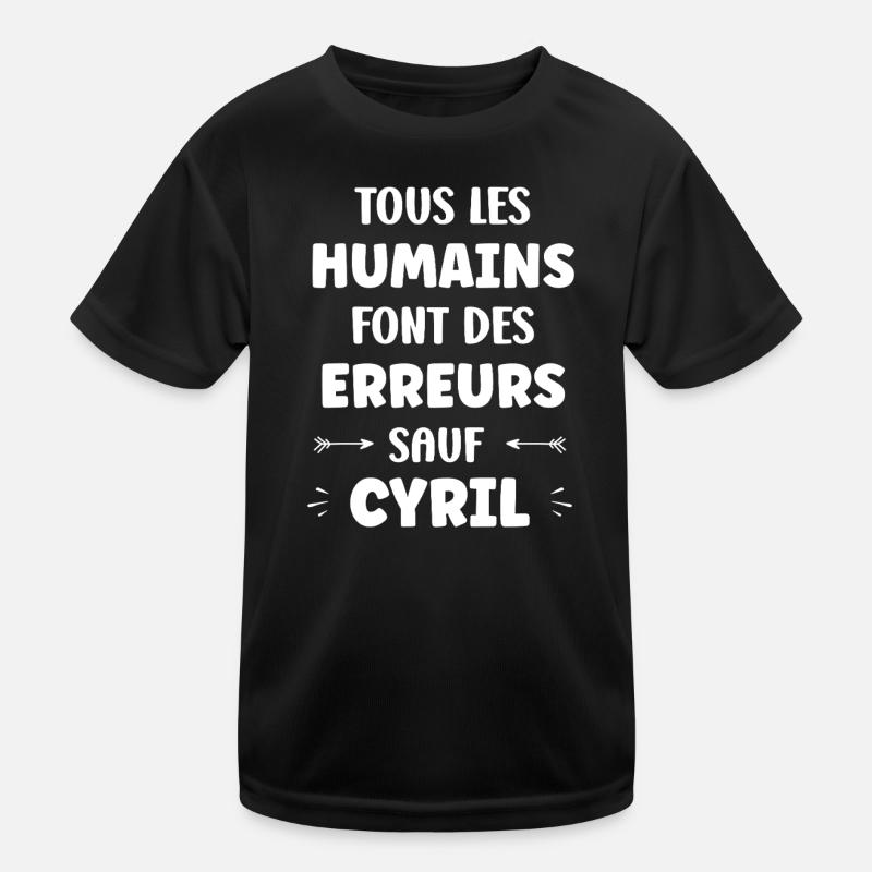 CYRIL Kids Functional T-Shirt