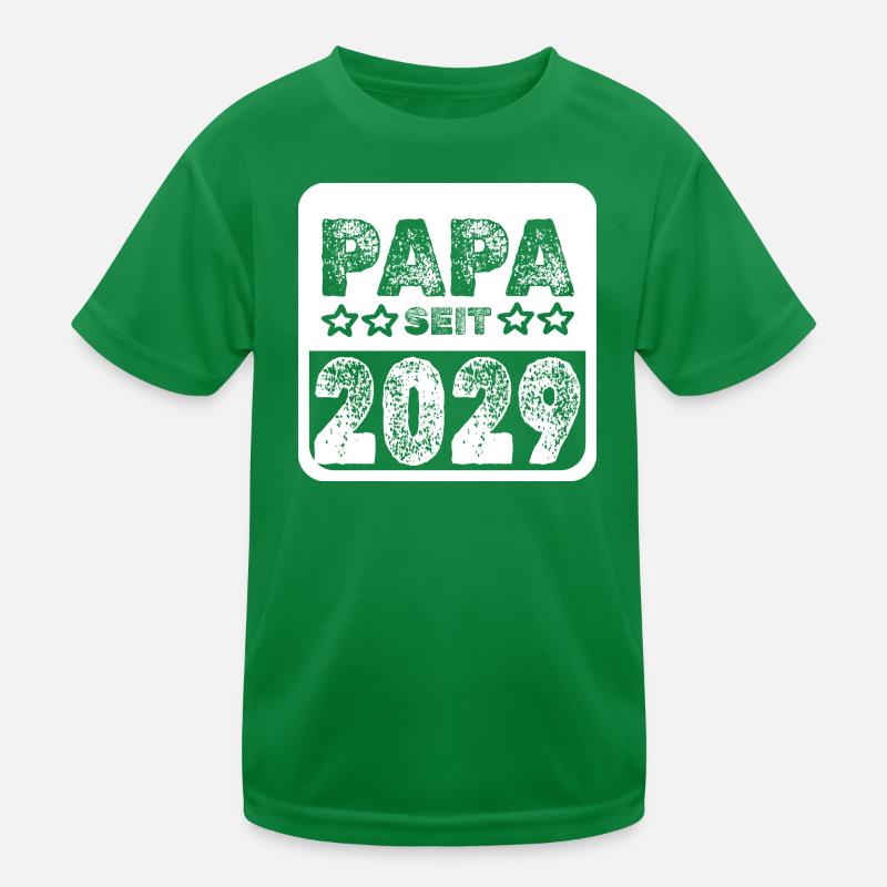 seit 2029 Kinder Funktions-T-Shirt