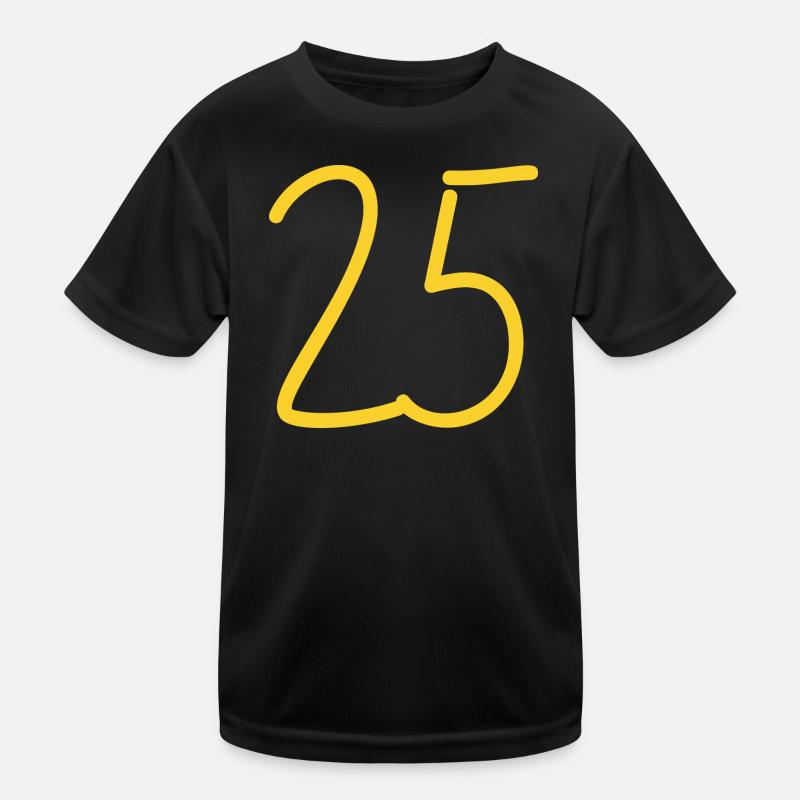 25 Kinder Funktions-T-Shirt