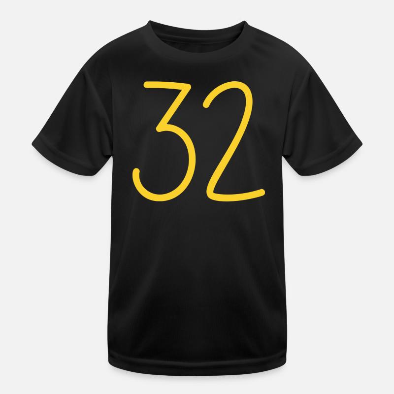 32 Kinder Funktions-T-Shirt
