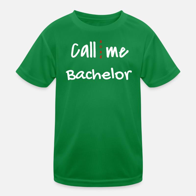 Bachelor 2026 Graduation Graduation Kids Functional T-Shirt