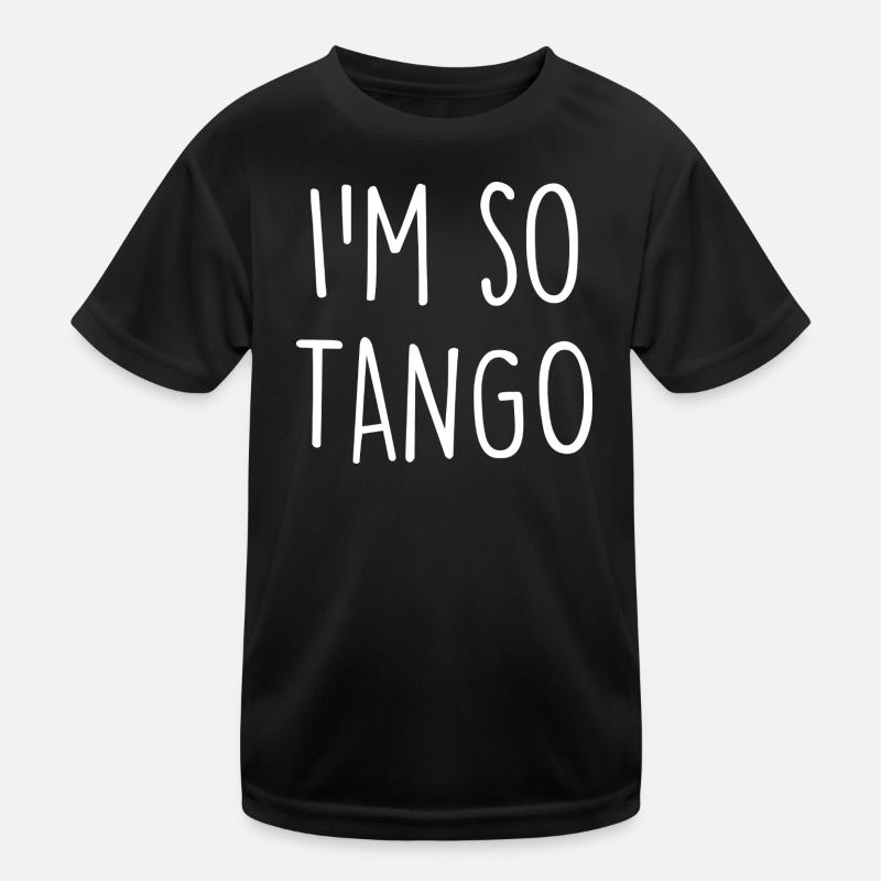 Tango Dancer Kids Functional T-Shirt