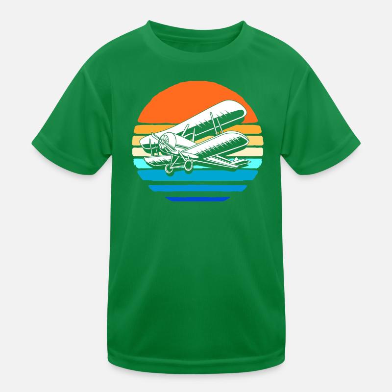 Modellflugzeug Modellflug Kinder Funktions-T-Shirt