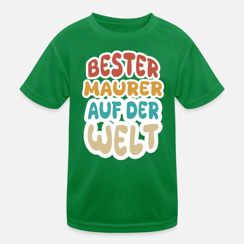 Nomination comme maçon T-shirt sport Enfant