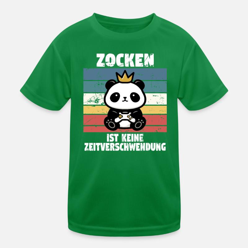 Les jeux vidéo ne sont pas une perte de temps. T-shirt sport Enfant