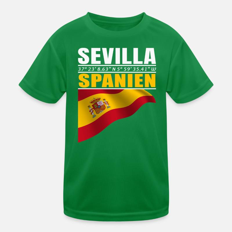Sevilla Kinder Funktions-T-Shirt