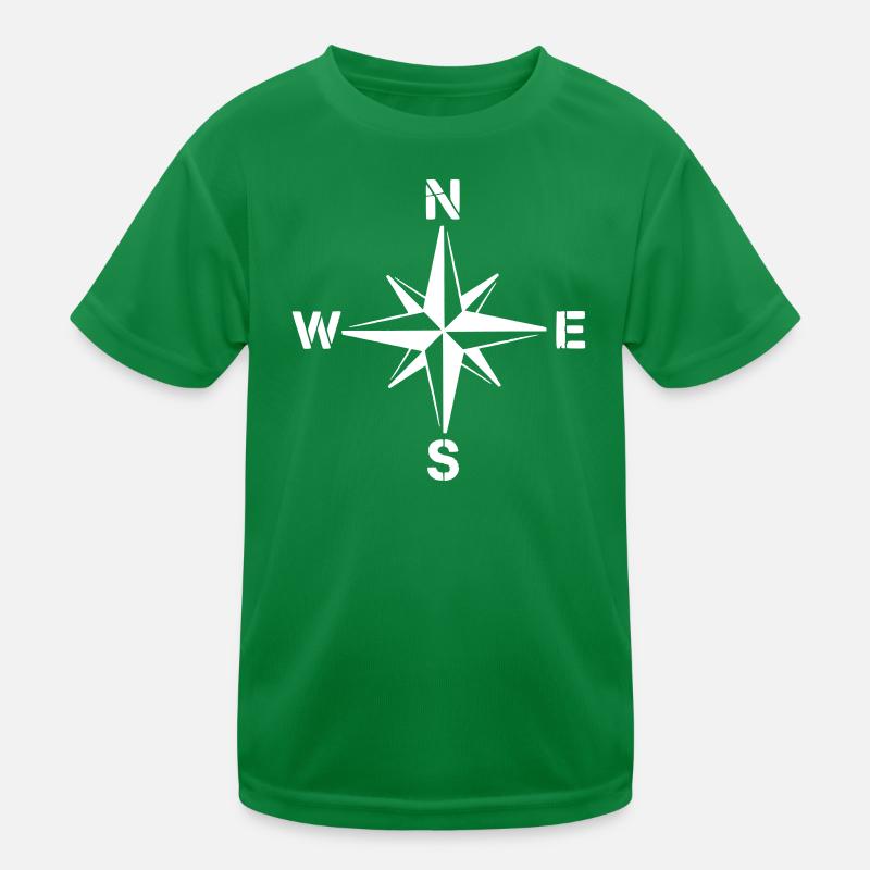 Navigation propre Compass Wind Rose T-shirt sport Enfant