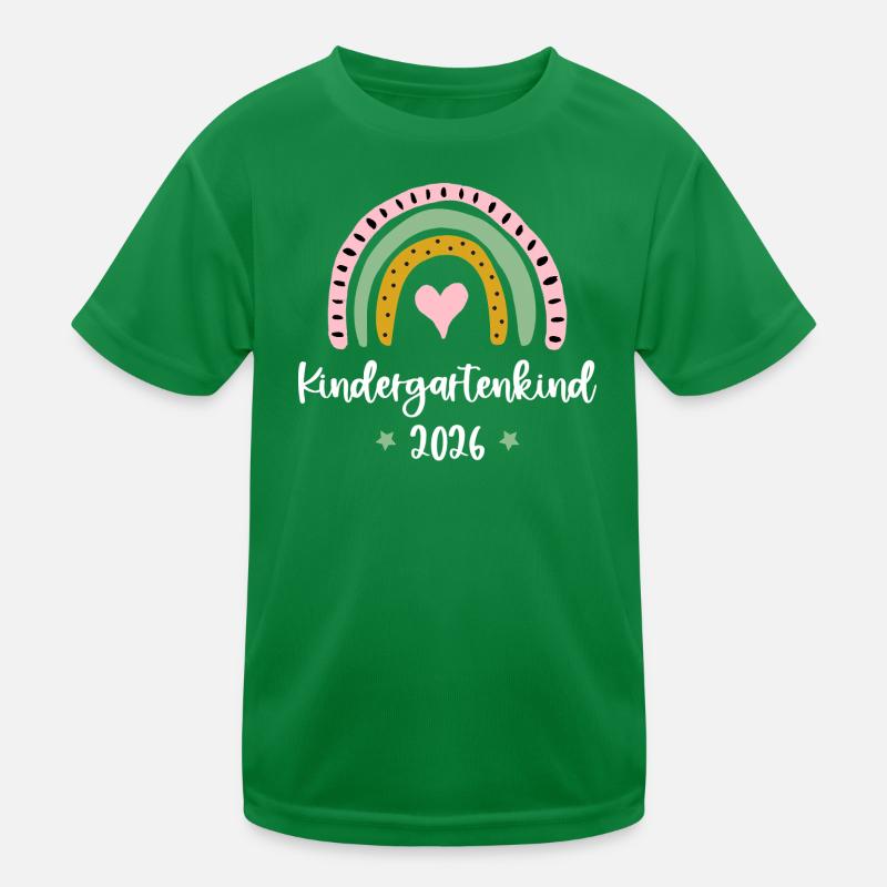 Kindergartenkind 2026 Regenbogen Kita Kindergarten Kinder Funktions-T-Shirt