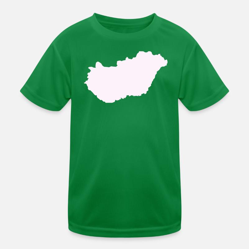 Ungarn Land Kinder Funktions-T-Shirt