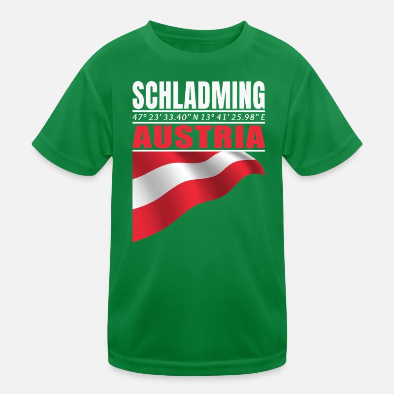 Schladming Kinder Funktions-T-Shirt