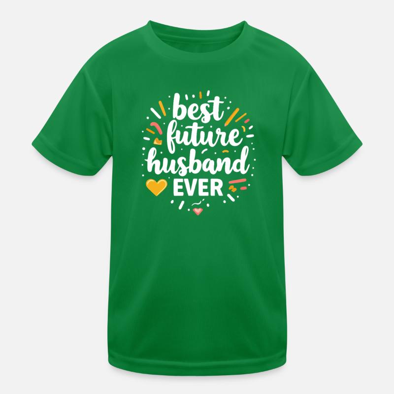 Bester zukünftiger Ehemann Kinder Funktions-T-Shirt