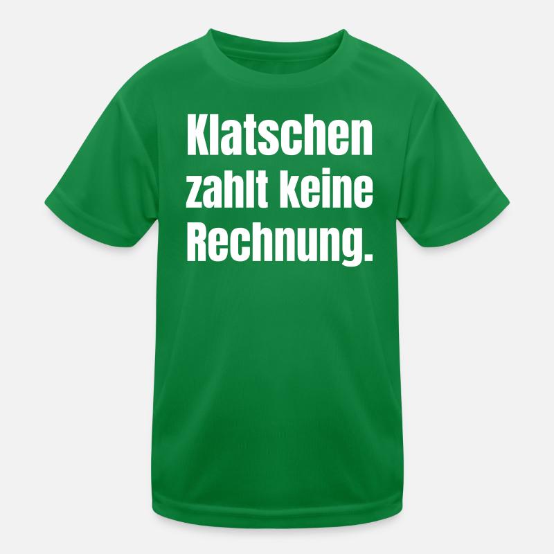 Clapping doesn't pay a bill Kids Functional T-Shirt