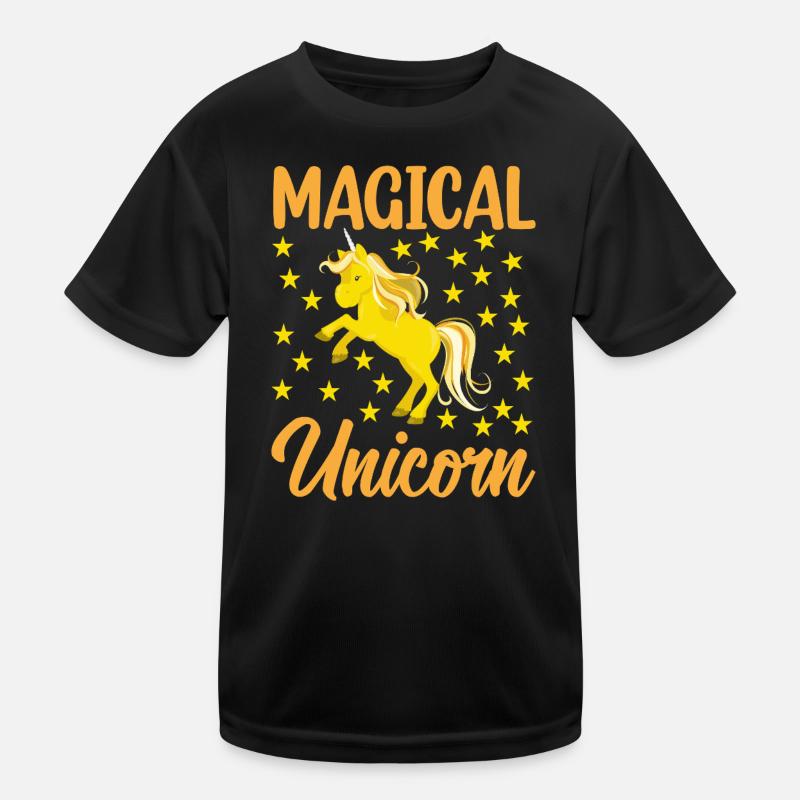 Magical Unicorn Kids Functional T-Shirt