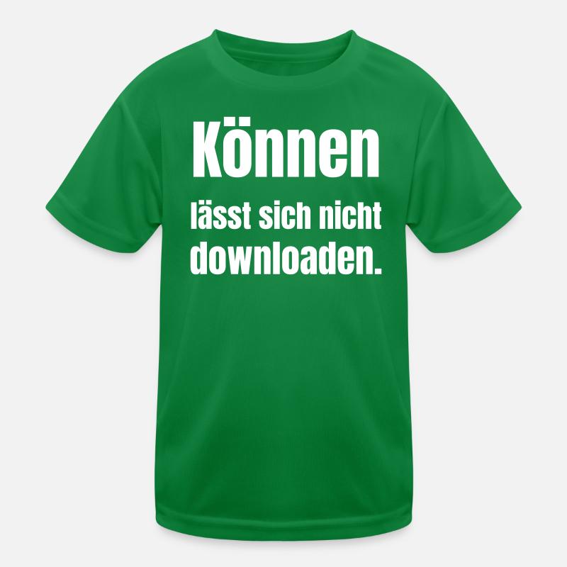 Konen cannot be downloaded Kids Functional T-Shirt