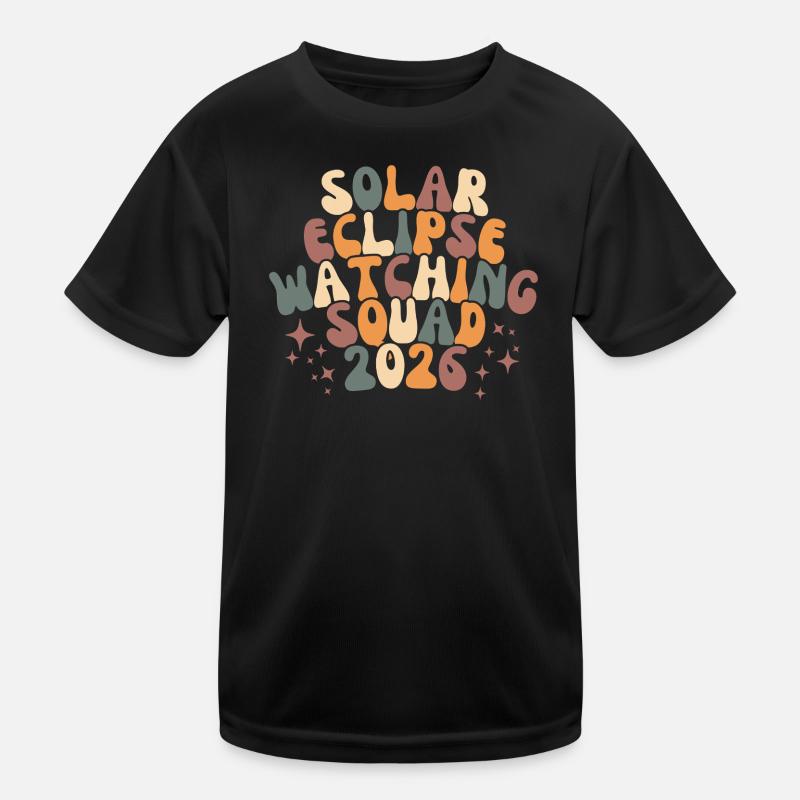 Équipe rétro Sun Eclipse T-shirt sport Enfant