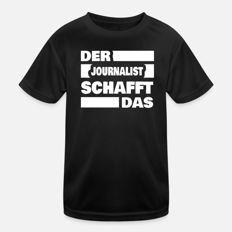 Journalist Kinder Funktions-T-Shirt