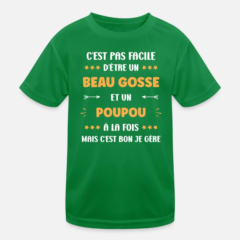 poupou T-shirt sport Enfant