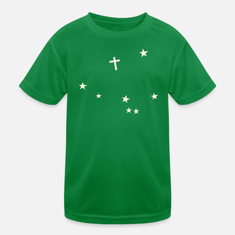 Croix dans le ciel étoilé T-shirt sport Enfant