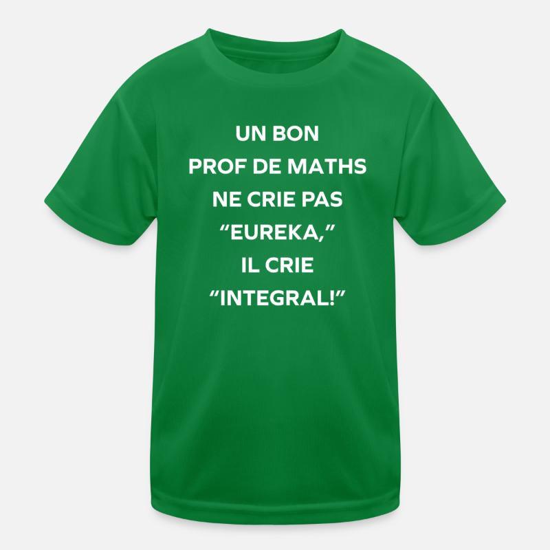  Blague prof T-shirt sport Enfant