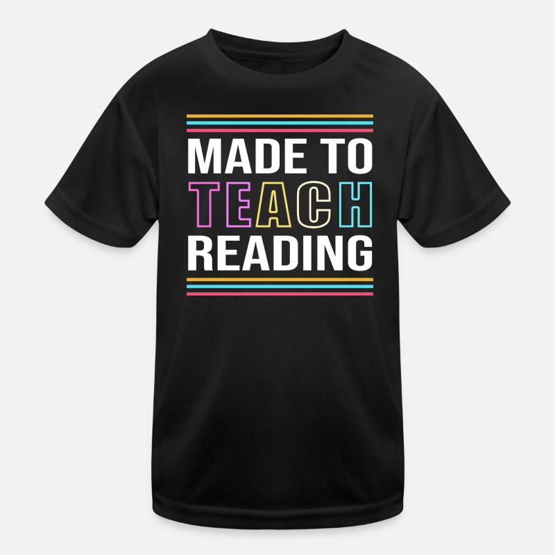 Primary School Preschool Primary School Teacher Reading Kids Functional T-Shirt