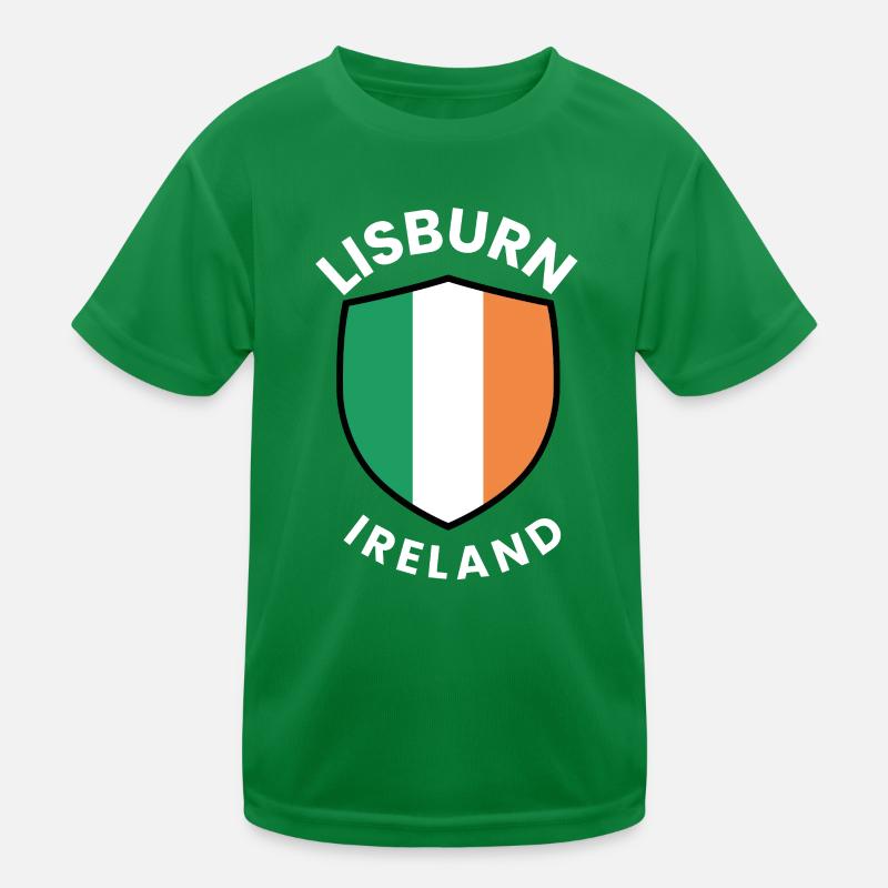 Tee du drapeau irlandais du Lisburn Shield T-shirt sport Enfant