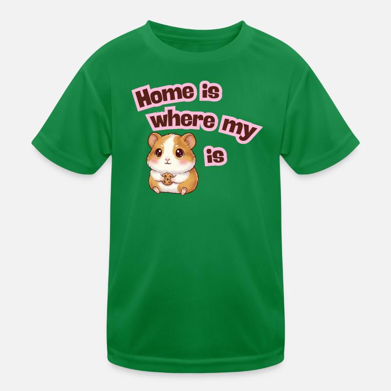 Home is where my Meerli is Kids Functional T-Shirt