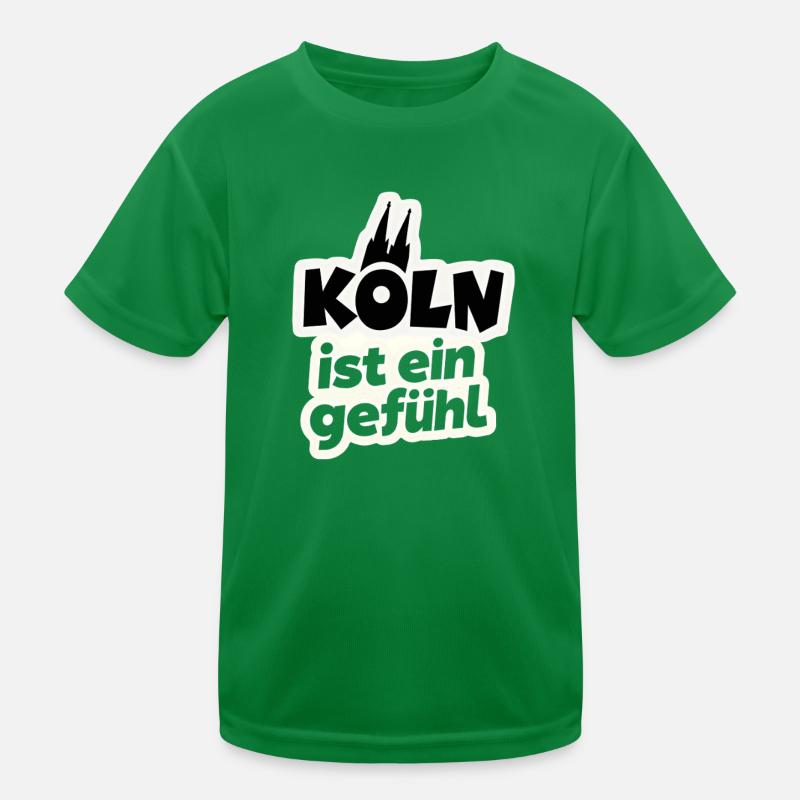 Cologne is a feeling Cologne cathedral Kids Functional T-Shirt