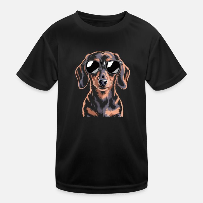 Dachshund Kids Functional T-Shirt