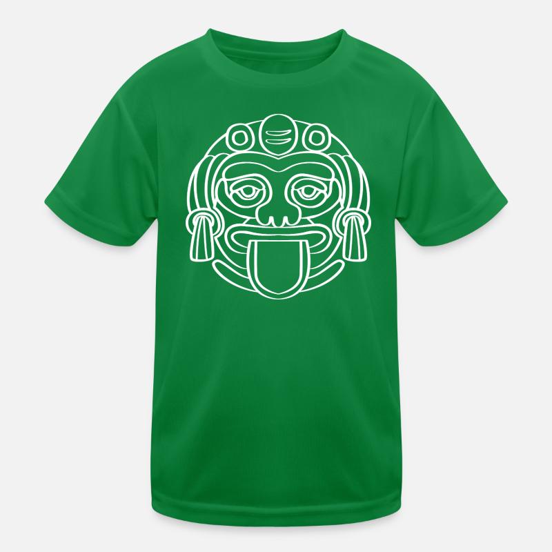 Maya kalender aztec Inka Kinder Funktions-T-Shirt