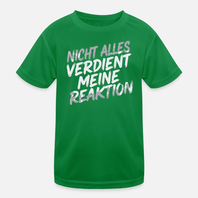 Null Reaktion - ist mir egal Kinder Funktions-T-Shirt