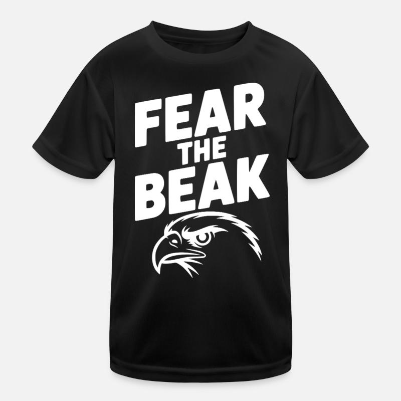 Fürchtet den Schnabel Kinder Funktions-T-Shirt