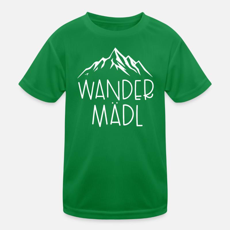Wander Mädl Kinder Funktions-T-Shirt