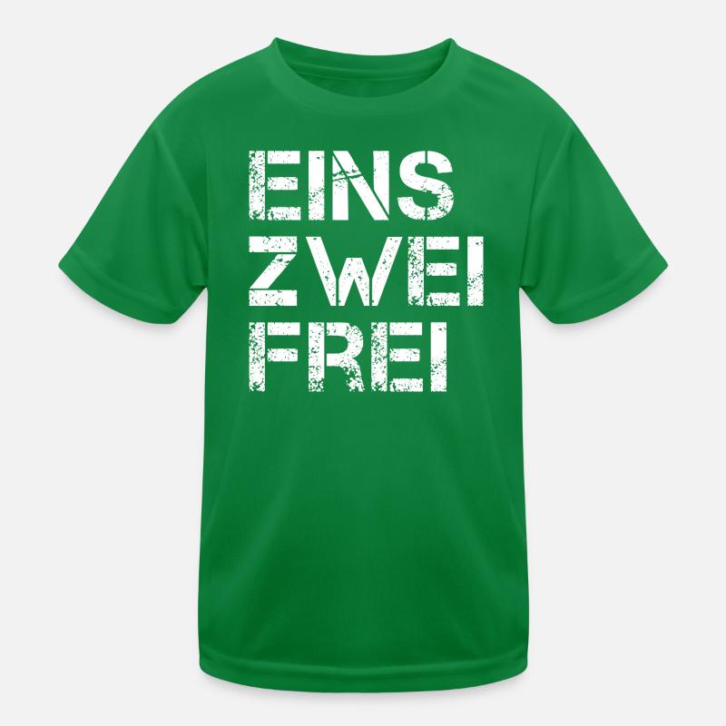 One Two Free Kids Functional T-Shirt