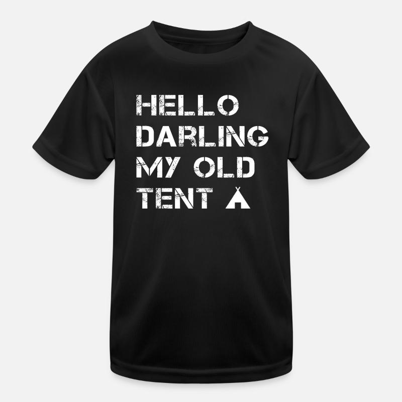 Hello Darling My Old Tent Kinder Funktions-T-Shirt