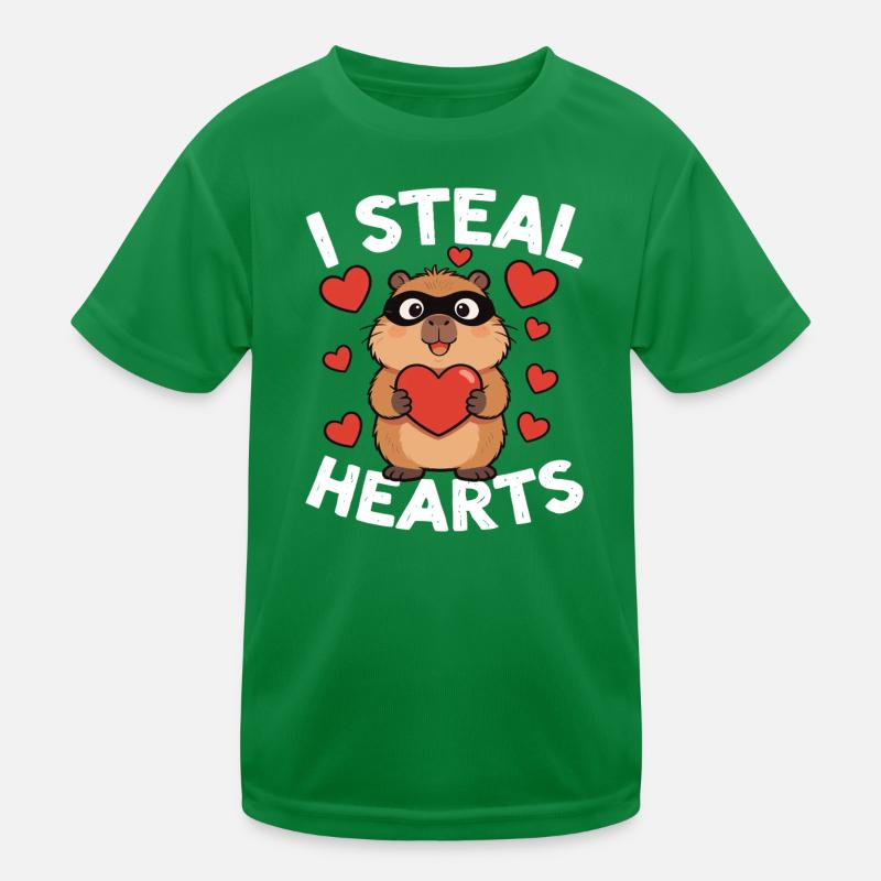 Ich stehle den Hamster der Herzen Kinder Funktions-T-Shirt