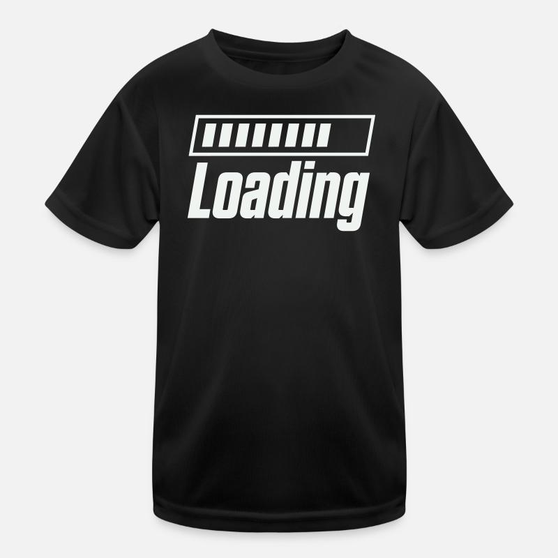 Loading Loading Bar Kids Functional T-Shirt