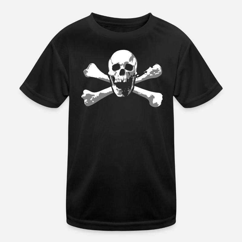 Skull & Bones Kinder Funktions-T-Shirt