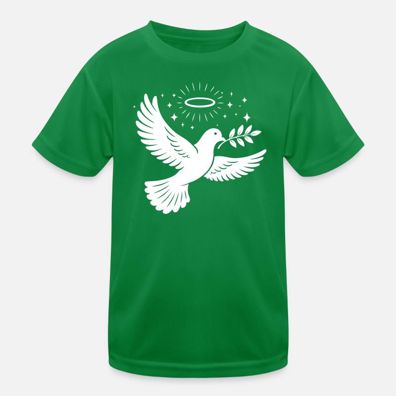 Dove Holy Christian Kids Functional T-Shirt