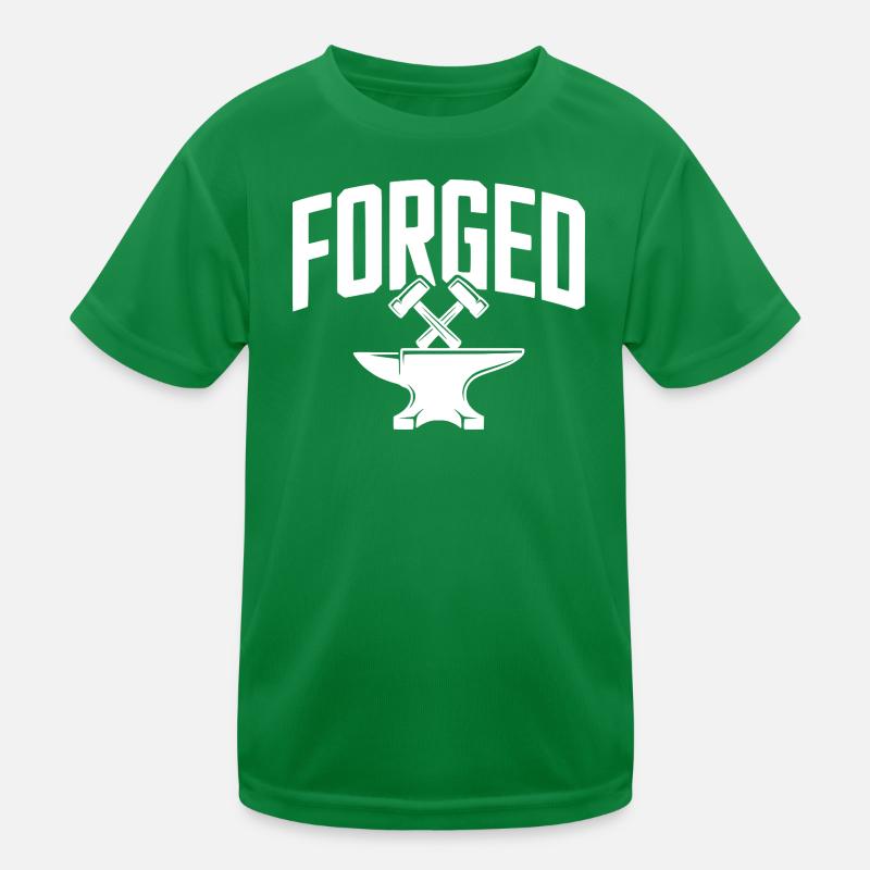Geschmiedet Kinder Funktions-T-Shirt