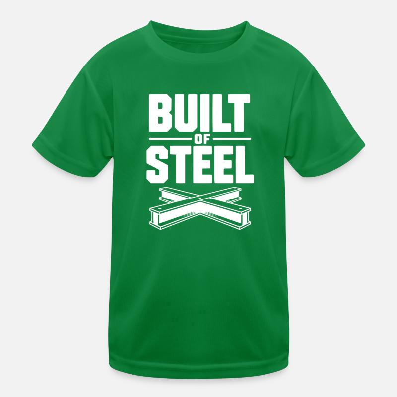 Construit en acier T-shirt sport Enfant