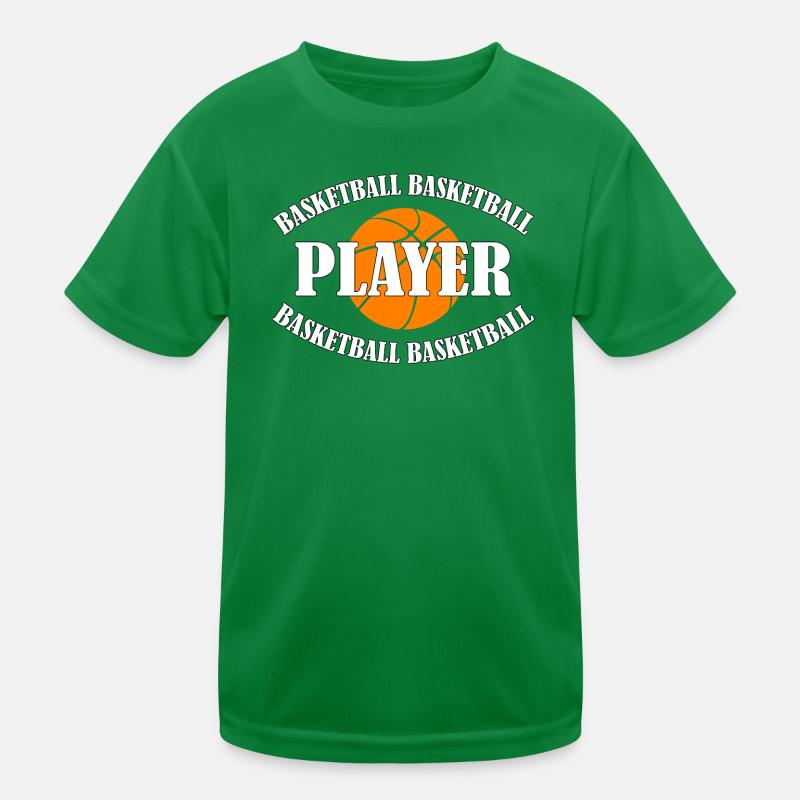 BASKETBALL - PLAYER Kinder Funktions-T-Shirt