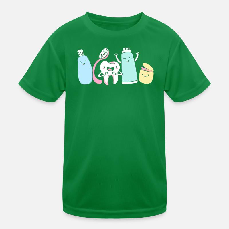 Receptionist Dentist Kids Functional T-Shirt