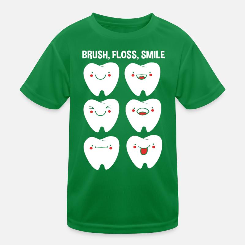 Receptionist Dentist Kids Functional T-Shirt