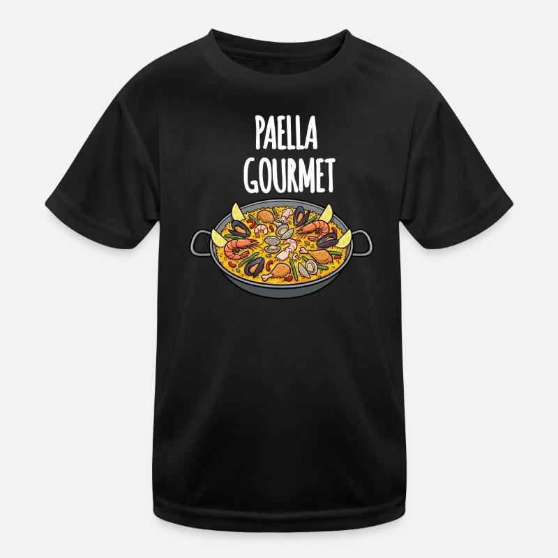 Paella Gourmet Kids Functional T-Shirt