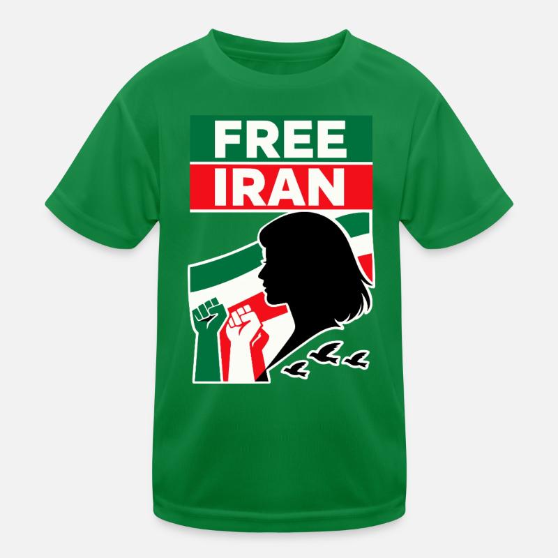 Iran libre T-shirt sport Enfant