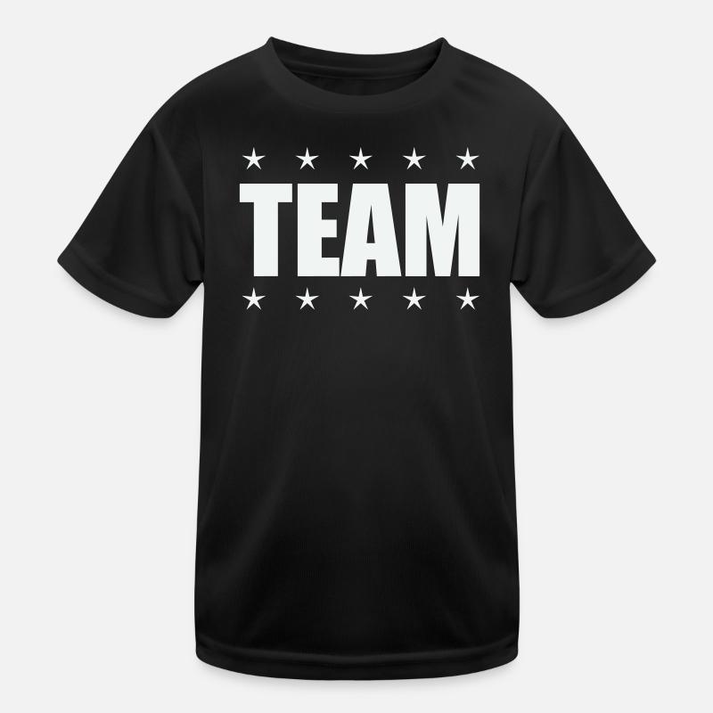 Team with stars Kids Functional T-Shirt