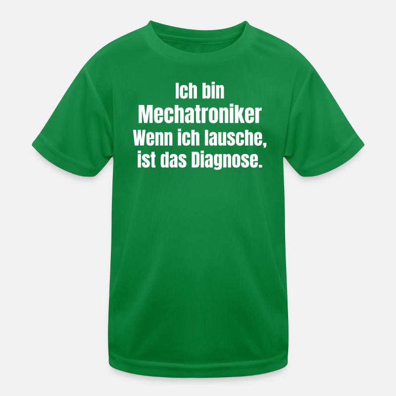 Diagnostic de Lach par technicien mécatronique T-shirt sport Enfant