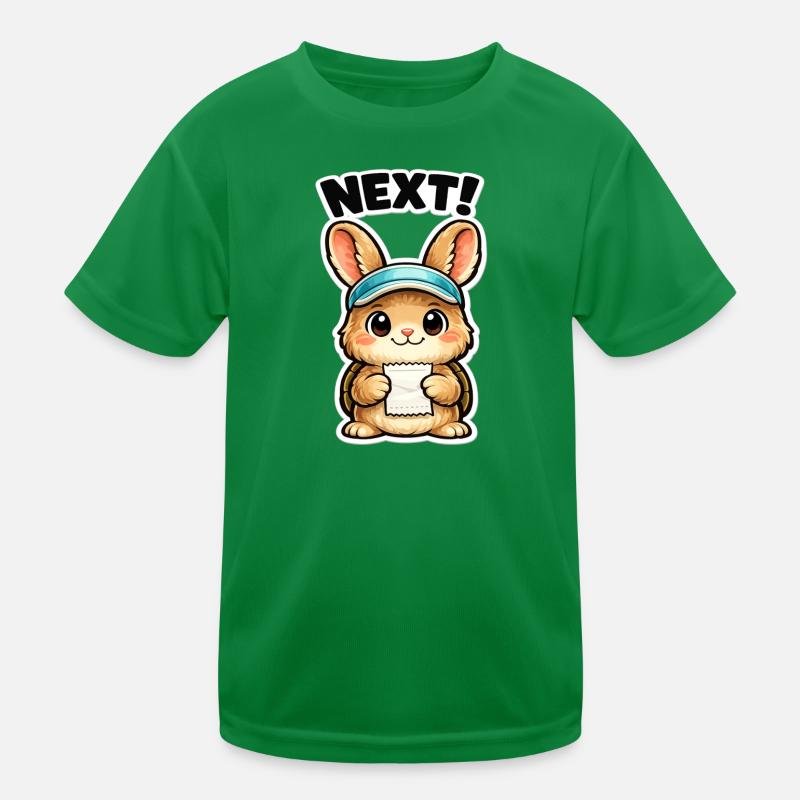 Prochain autocollant Bunny Note T-shirt sport Enfant